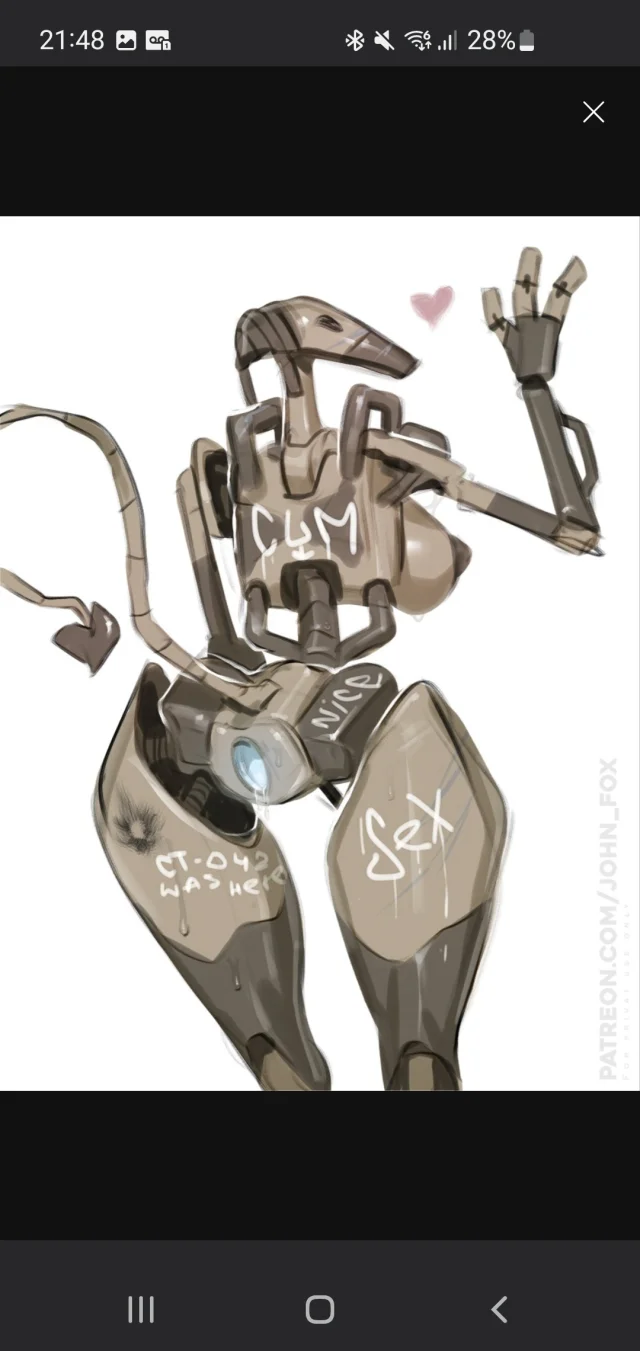 Son brought home a clanker