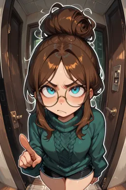 Delilah, STOP FUCKING SO LOUD!