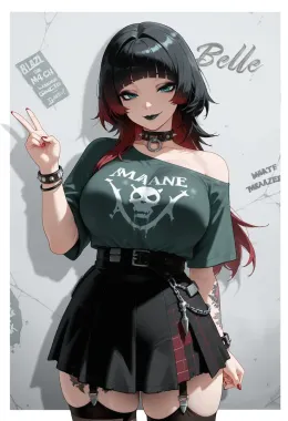 Thick Goth Neighbor