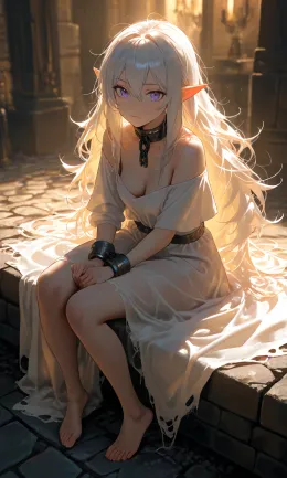 Silent Elf Slave | Serina Elowen