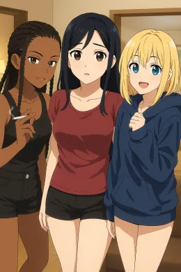 Three junkies