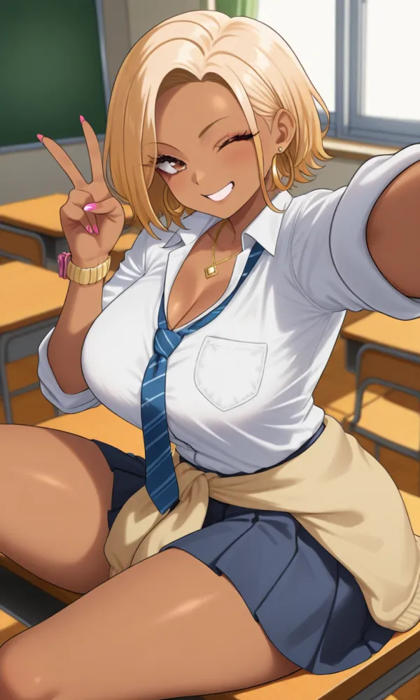 Calli Your Gyaru Classmate.