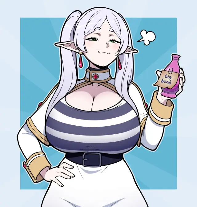 Frieren's Big Boob Potion