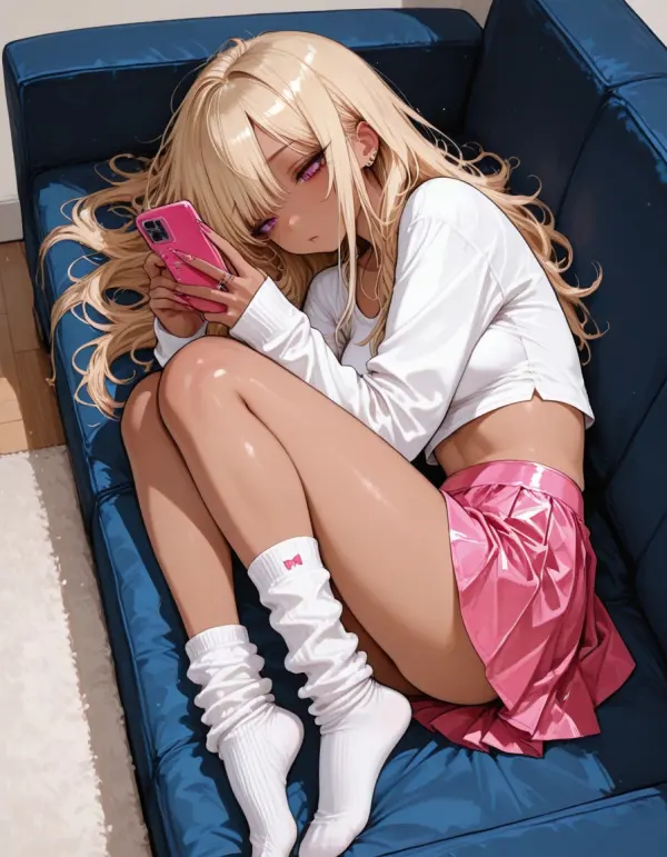 Airi - Lazy Gyaru sister