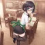 Millie the shy cafe waitress