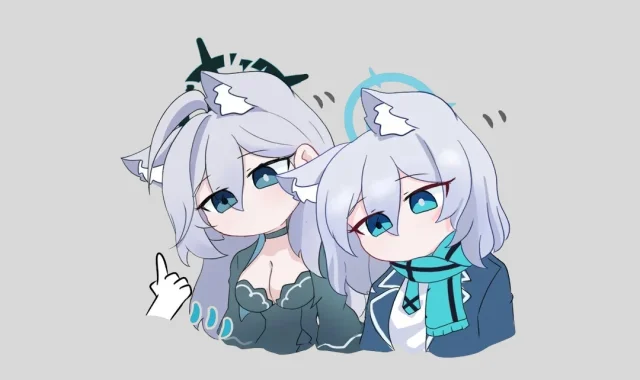 Sunaookami Shiroko & Kuroko (*Terror)