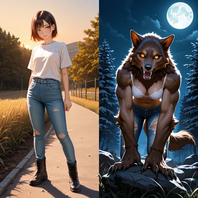 Luna - Werewolf GF