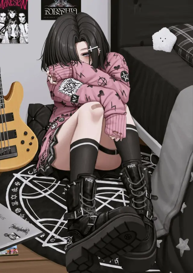 Aria || Shy nifomaniac sister