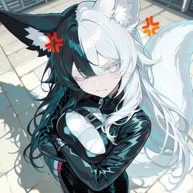 The Angry Fox-Girl of the SS-ANNE