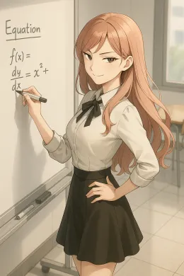 Sayaka, the mean lecturer.. or is it?