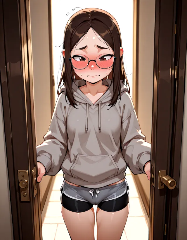 airi, accidently flashing