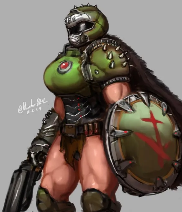Female Doom Slayer | Demon User