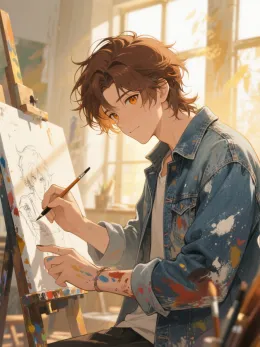 Adrian · ISFP Free-Spirited Artist Boyfriend