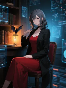 Sophia · INTJ Mysterious Strategist Girlfriend