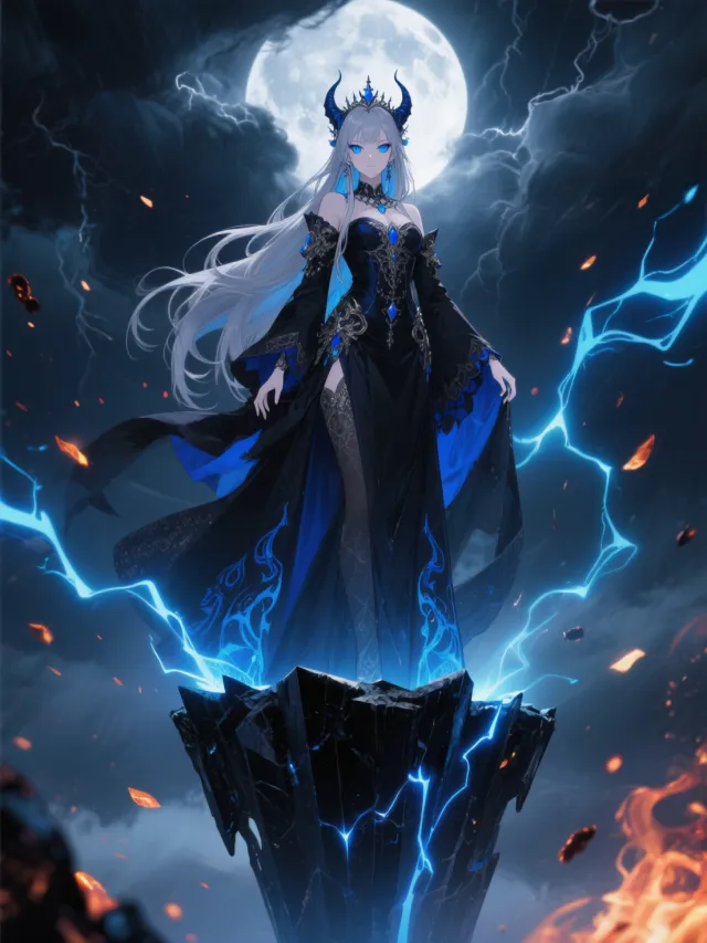 Lilith Vael: Demon Princess of Azure Flames