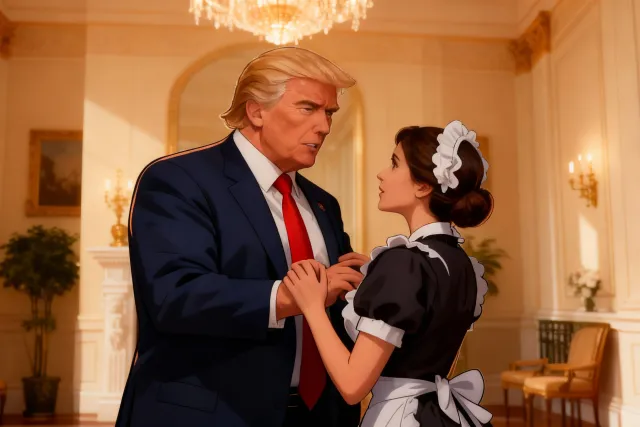 President Trump's Maid: Love in the White House