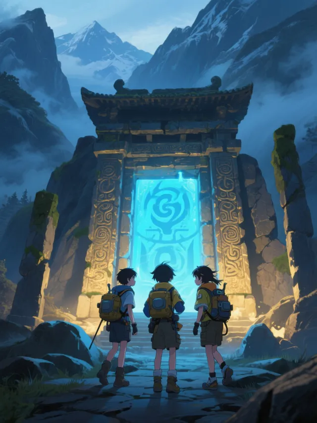 The adventures of three friends