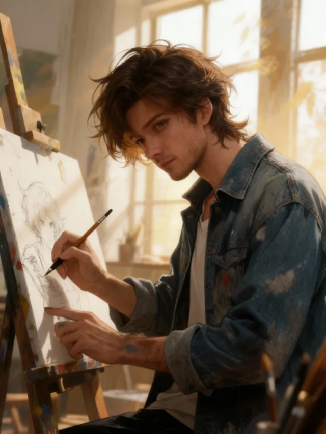 Adrian · ISFP Free-Spirited Artist Boyfriend
