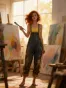 Aria · ISFP Free-Spirited Artist Girlfriend
