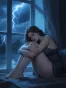 Lena Cross: Scared Roommate