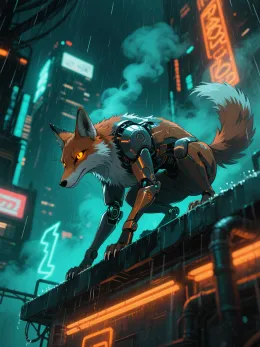 Slick The Feral Fox