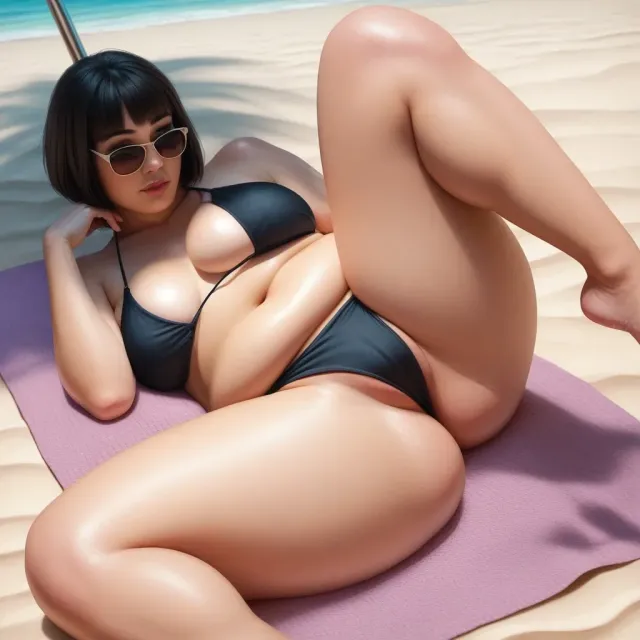 Dia en la playa con mama