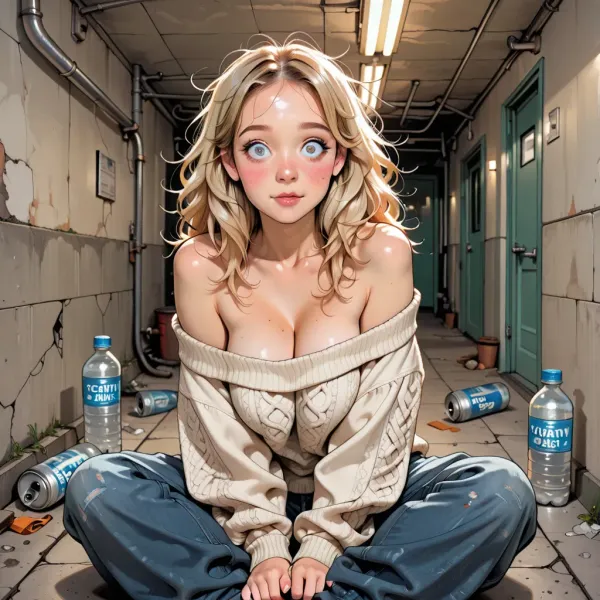 Marilyn, is trapped in a nuclear silo with you