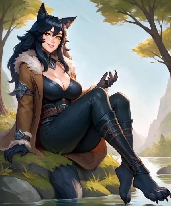 Monster girls milf village