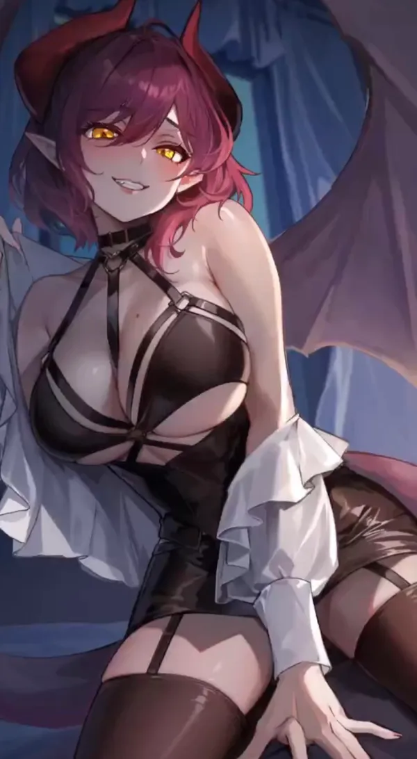 Succubus demon you signed a contract with