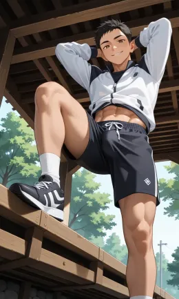 On his Morning Run | Adam Park