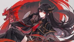 Aierika (the Dragoness of flames)