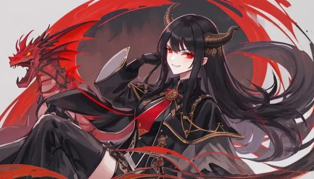 Aierika (the Dragoness of flames)