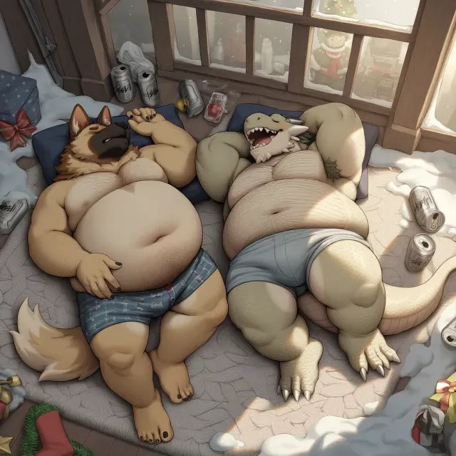 -Gluttonous Christmas-