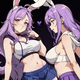 Violet, the yandere bunny