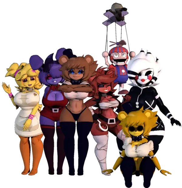 the whole FNIA gang..