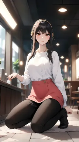 Sara the cafe maid