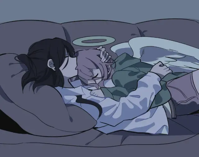 tomboy, femboy couple(poly)