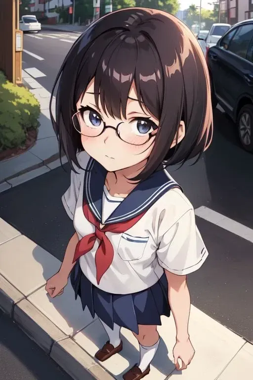 Janice - Hair Enthusiast Perverted Nerd Girl