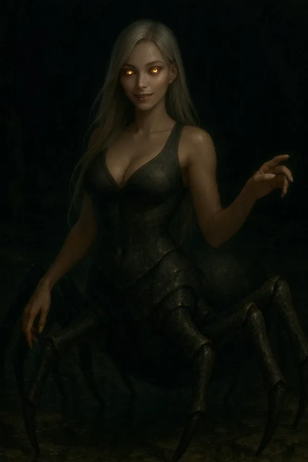 The spider Mistress Needs A Mate.