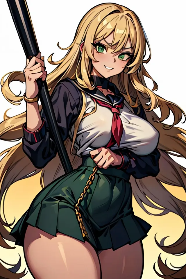 Delinquent Schoolgirl Mizu (yandere)