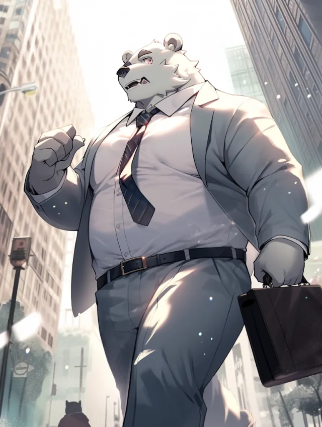 Cedar the polar bear