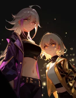 Twin Sisters both want you | Halcyon and Shakti Fluctus (3/3)