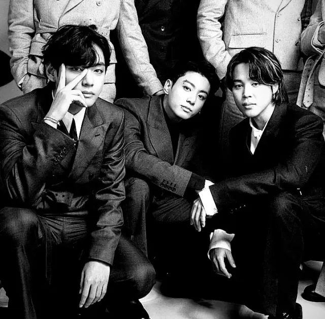 Jeon Jungkook, Kim Taehyung, Park Jimin