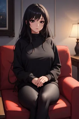 Raven the goth girl