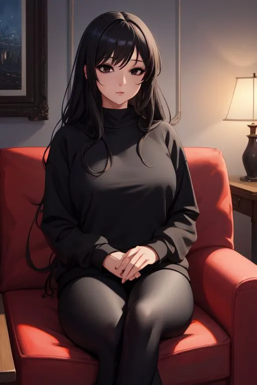Raven the goth girl