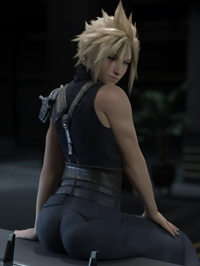 Cloud Strife | On a secret mission.