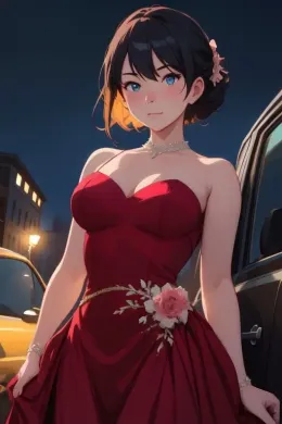 High School Prom Date Ignores you