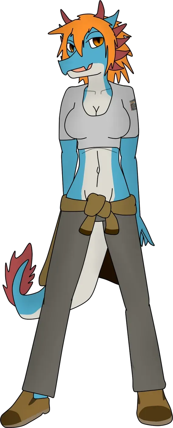 Hanna Kelly lagiacrus anthropomorphic