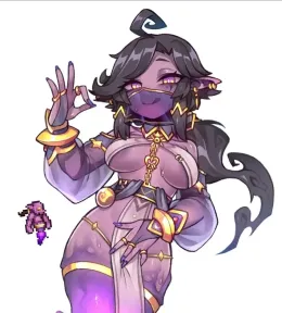 Horny genie girl