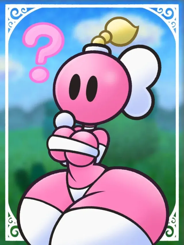 Bombette la Bob-Omb Rosa